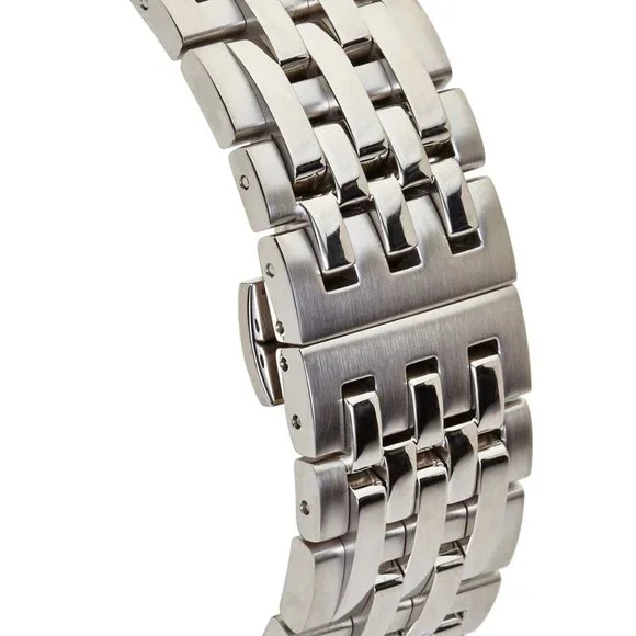 RARE Bulova Silver Automatic Calendar Watch